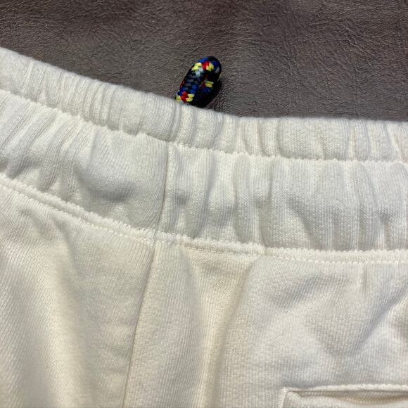 Peloton Womens Large SU121 Sweat Short Cream Pockets Active Loungewear - Picture 16 of 16